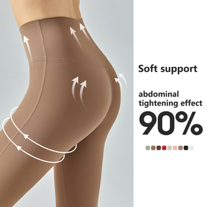 Logo personnalisé vêtements de sport pour femmes Scrunch bout à bout entraînement Legging taille basse Gym Fitness pantalon sans couture Yoga Leggings pour les femmes - Product Image 2