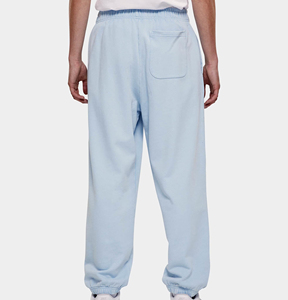 Por encargo 100% algodón francés Terry ligero gimnasio desgaste relajado ajuste Color sólido Casual desgaste Slim Fit pantalones de chándal para los hombres - Product Image 5