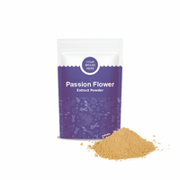 Poudre d'extrait de fleur de passion naturelle pure | Passiflora incarnata | Réduire le stress et filtrer l'extrait de plante