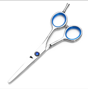 กรรไกรตัดผมสแตนเลสน้ำหนักเบาแบบมืออาชีพมีคุณสมบัติด้านความปลอดภัยสำหรับการใช้งานด้านความงาม - Product Image 6