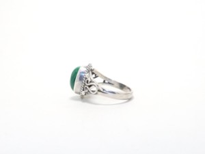 Anillos de malaquita, joyería de piedras preciosas, diseñador de Plata de Ley 925, anillos finos al por mayor, anillos minimalistas de moda hechos a mano - Product Image 5