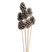 Pommes de pin de haute qualité pour la décoration d'événement de fête de mariage personnalisé 40cm article décoratif naturel pour la maison emballé dans des sacs