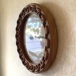 Cadre photo en bois créatif Tradebyd avec finition brillante Style rustique élégant fait à la main pour la décoration de mariage et de salon - Product Image 5