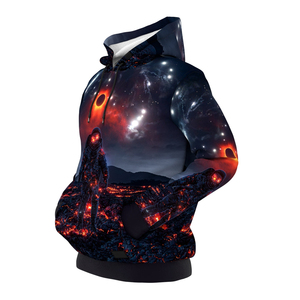 เสื้อฮู้ดลำลองสำหรับผู้ชายสตรีทแฟชั่น - Product Image 3