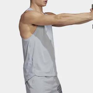 Vêtements de gymnastique Vêtements de musculation en coton respirant Vêtements pour hommes Débardeurs de grande taille Débardeurs sans manches de couleur unie Vêtements de fitness - Product Image 3