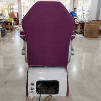 Ensemble de meubles pour salon de manucure pour enfants, chaise de pédicure princesse avec baignoire à remous pour enfants, siège réglable