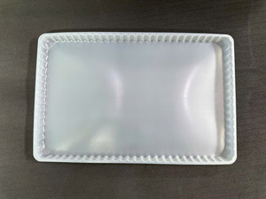 ถาดพลาสติก PP สี่เหลี่ยมสำหรับเก็บผักและผลไม้แบบใช้แล้วทิ้ง - Product Image 5