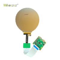 Écran circulaire Wisecoco haute définition 720x720 MIPI Ips Tft, écran LCD rond de 4 pouces avec carte de commande