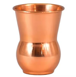 Chất lượng cao 450ml Búa đồng Moscow Mule Tumbler thân thiện với môi thủy tinh và kim loại cốc cà phê uống cốc gói 1 - Product Image 5