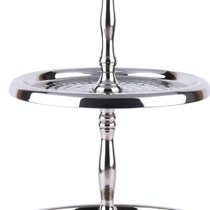 New Arrival Home <b>Decorative</b> Centerpiece Birthday <b>Cake</b> Presentation Classic <b>Cake</b> Pedestal With Two Tier Bulk <b>Supplies</b> From India - Product Image 2