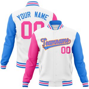Logotipo personalizado manga bordado Streetwear talla grande béisbol Letterman Varsity chaqueta Vintage Varsity chaqueta de moda - Product Image 5