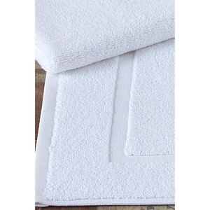 Varol Odelia Series 4-Piece Foot Towel <b>Set</b> 50x70 cm 250g White Terry Cloth Skin-Friendly and Woven for Home Use - Product Image 2