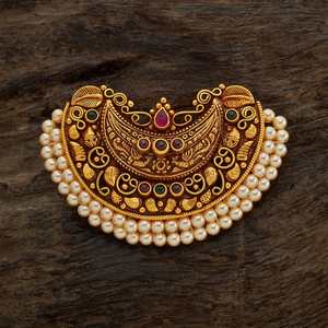 Pendentif en argent de style temple, objet de collection culturel, 169900 Bijoux - Product Image 1