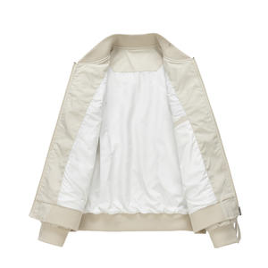 เสื้อแจ็คเก็ตผู้ชายคุณภาพสูงแบบสวมหัว มีซิปครึ่งตัว ผลิตจากไนลอนกันน้ำ มีฮู้ด กันลม ราคาถูก - Product Image 3