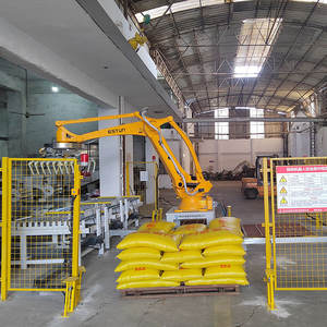 Máquina Paletizadora y Apiladora Robótica Industrial de 25Kg 50Kg, Totalmente Automática, con Brazo Robótico PLC KUKA Estun Efort, para Línea de Empaquetado de Bolsas y Cajas - Product Image 4