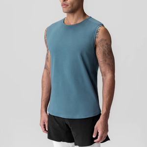 Débardeur classique à coupe musclée pour hommes, gilet de gymnastique sans manches, chemise de fitness et d'entraînement, vêtements de sport légers - Product Image 6