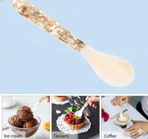 Petite cuillère en nacre pour caviar, œufs, desserts, 100% coquille naturelle, cuillères écologiques, vaisselle, prix d'usine, fournisseur en gros - Product Image 4