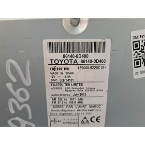 TOYOTA NAVIGATOR Serie Yaris 86140-0D400 (17>20) - Product Image 5