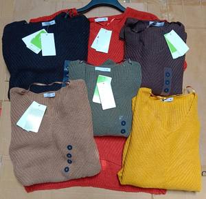 Jersey de invierno informal para mujer, cárdigan, suéter, diseño de cuello en V a la moda, tejido de punto suave de alta calidad, gran oferta, Bangladesh - Product Image 5