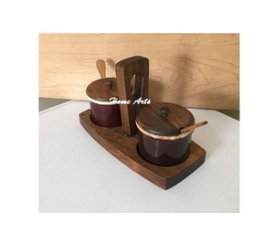 Serveur de chocolats de taille et de forme personnalisées avec couvercle en verre - Product Image 2