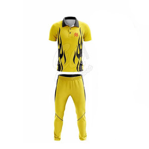 Impresión personalizada Hombres Nuevo diseño ropa deportiva uniformes de cricket al por mayor uniforme de cricket personalizado - Product Image 2