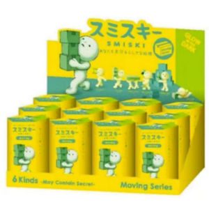 Smiski <b>Plastic</b> Moving Series Sealed Set 12-Piece Set with Japanese <b>Animation</b> Inspiration - Product Image 1