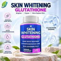 Fournisseur en gros de formules personnalisées L-Glutathion 2000mg Capsules éclaircissantes pour la peau 120 unités Marque privée Faible MOQ
