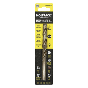 Broca Cilindrica Wolfpack in Cobalto HSS 12,00 mm. Blister 1 Unità. - Product Image 6