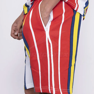 Ensembles de vêtements de sport à la mode Chemises à manches courtes et ensembles de shorts Vente en gros Ensemble de t-shirts et shorts pour hommes - Product Image 4