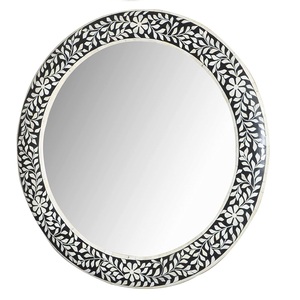 กรอบกระจกตกแต่งบ้านคุณภาพสูงขายดี รูปทรงตามสั่ง กรอบกระจกติดผนัง วัสดุกรอบกระจกตกแต่ง - Product Image 2