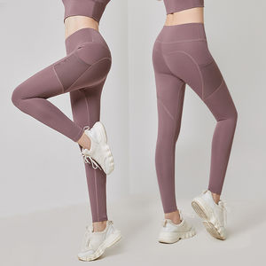 Nuevas mallas, ropa deportiva para mujer, pantalones deportivos de Yoga de cintura alta para mujer, mallas con bolsillos para gimnasio y Yoga - Product Image 2
