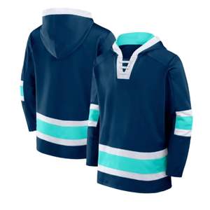 Jersey de hockey sobre hielo totalmente personalizado al por mayor mejor calidad nuevo estilo sublimado uniforme de hockey sobre hielo directo de fábrica - Product Image 5