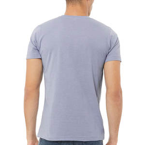 Camiseta con estampado de patrón transpirable de algodón 100% para hombre Camiseta ajustada para hombre con diseño de retales de color Impresión digital - Product Image 3