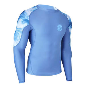 Rashguard MMA 2025, Venta Especial, Logotipo Personalizado, Mejor Diseño, Mangas Largas, Transpirable, Ecológico, Spandex/Poliéster, Servicio OEM, Último Modelo - Product Image 1
