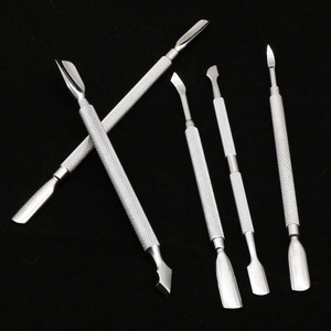 Professional New <b>Nail</b> Products Double-sided Stainless Steel <b>Nail</b> Trimmer Best Cuticle Pusher, <b>Nail</b> Art Dead Skin Removal Salon - Product Image 2