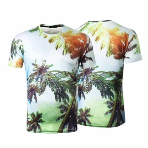 T-shirt personnalisé pour hommes Sublimation T-shirts de qualité supérieure 100 polyester T-shirts de course à pied à séchage rapide - Product Image 4