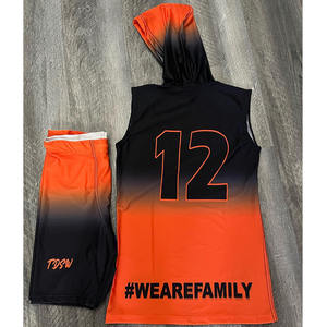 Ensemble d'uniformes de football 7 contre 7 personnalisés avec logo par sublimation, respirant, grandes tailles, vente en gros - Product Image 3