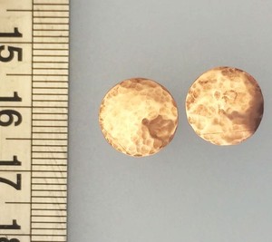 ต่างหูทองแดงตอกหญิงและหญิงรูปทรงแตกต่างกันทำด้วยมือหลายรูปแบบ - Product Image 5