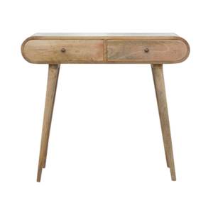 Table console londonienne en manguier massif - Product Image 1