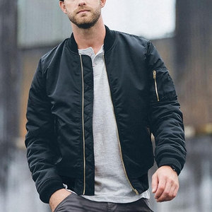 Diseño personalizado Streetwear Jersey Chaquetas deportivas Rayas 100% Nylon Reflectante Chaqueta cortavientos - Product Image 3