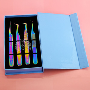 แหนบต่อขนตาแบบปลายแหลม 45 90 องศา ยี่ห้อ Best Seller สำหรับต่อขนตาแบบเส้นใย จับถนัดมือ แยกเส้นขนตาได้ดี - Product Image 1