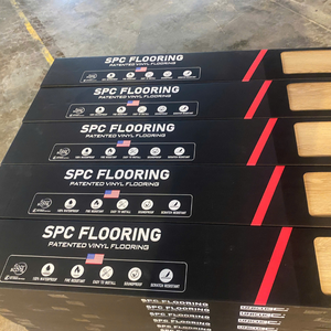 Precio directo de fábrica, suelo de vinilo PVC ecológico no tóxico de 7 mm de grosor, suelo SPC, suelo plástico impermeable - Product Image 4