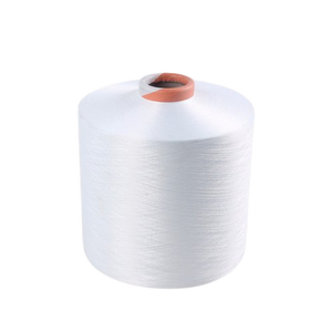 30/1000 Fil à broder fantaisie métallique haute ténacité Filament de fil Lurex blanc brut brillant pour la broderie et la couture - Product Image 1