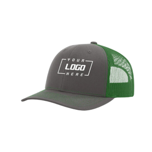 112ตาข่ายทรักเกอร์ทูโทนหมวกทรักเกอร์ตาข่ายด้านหลังหมวกลายตาข่ายแบบปรับแต่งโลโก้ได้ตามต้องการตัวอย่างโรงงานเวียดนามหมวกสีทึบ - Product Image 4