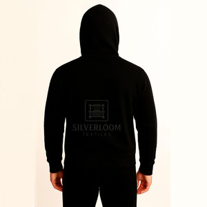 Sweats à capuche 100% coton Slim Fit de conception personnalisée en gros avec couverture de visage intégrée | Sweats à capuche respirants haut GSM Streetwear - Product Image 4