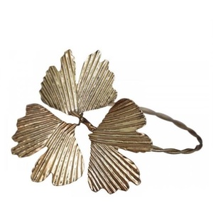 Top tendance nouveau mariage personnalisé rond de serviette arrondi pour Service de dîner plaqué or pièce maîtresse porte-serviettes de luxe - Product Image 2