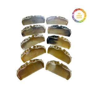 Peigne en corne de buffle Artisan Bird Design pour le toilettage de la barbe et la coiffure - Product Image 4