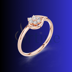 Kupies jewels 10K Trendy Adjustable Open <b>Ring</b> <b>for</b> <b>Girls</b> Minimalist Style - Product Image 1