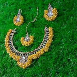 Wholesale Indian <b>Pakistani</b> Traditional Style <b>Jewelry</b> Set Top Selling New Design Necklace <b>Jewelry</b> Set for Women - Product Image 6
