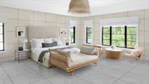 คอลเลคชั่นใหม่กระเบื้องพอร์ซเลนขัดเงาสีเบจ60x60ราคาดีพื้นห้องนั่งเล่นทันสมัยจากเวียดนาม - Product Image 5